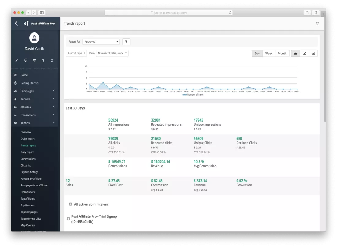 Post Affiliate Pro Desktop Promo