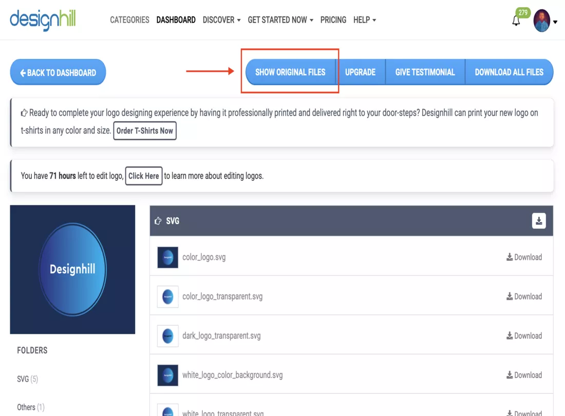 Designhill Desktop Promo