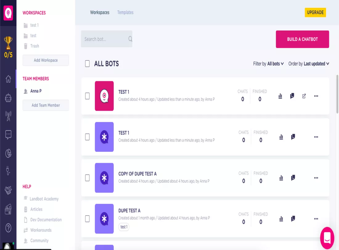 Landbot Desktop Promo
