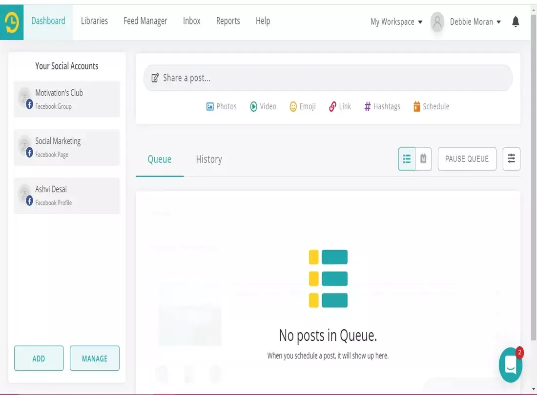 RecurPost Desktop Promo