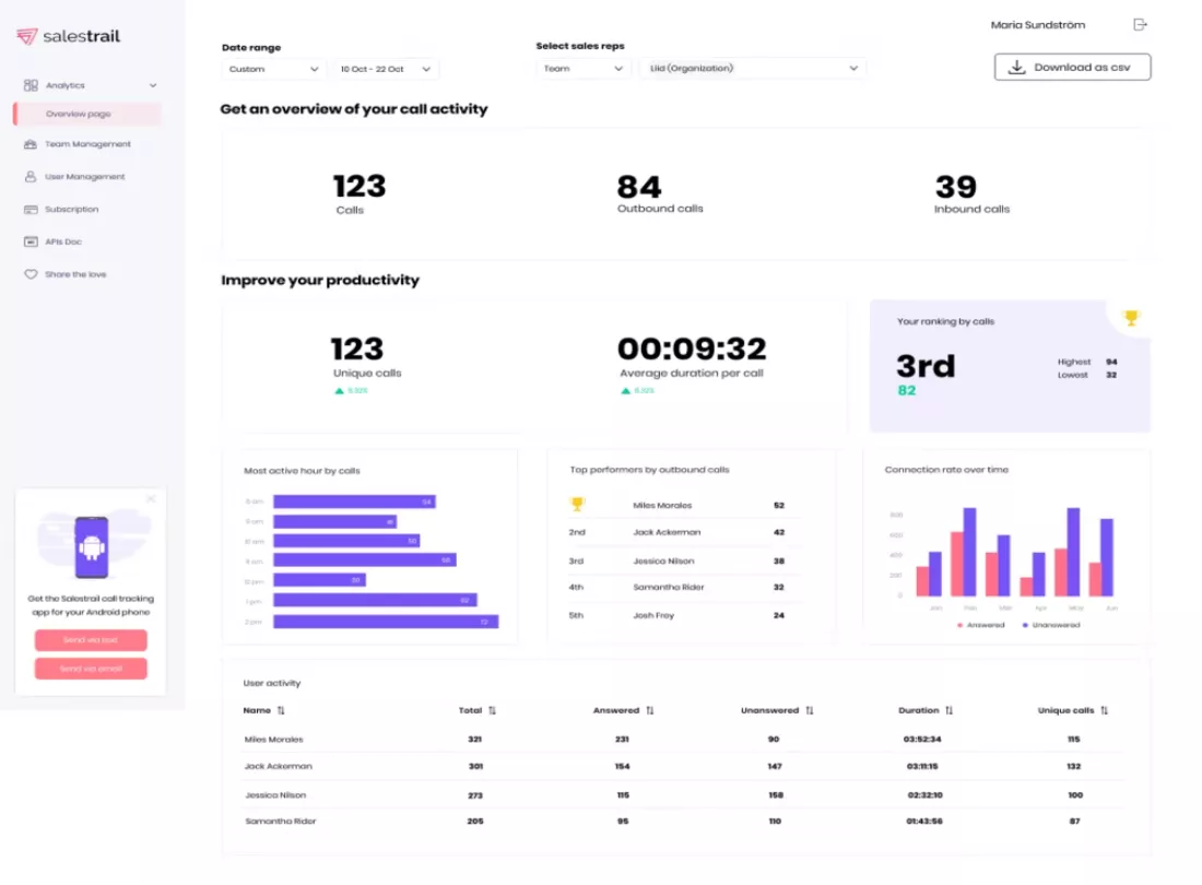 Salestrail Desktop Promo