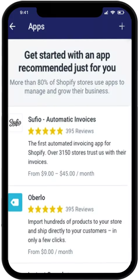 Shopify Mobile promo