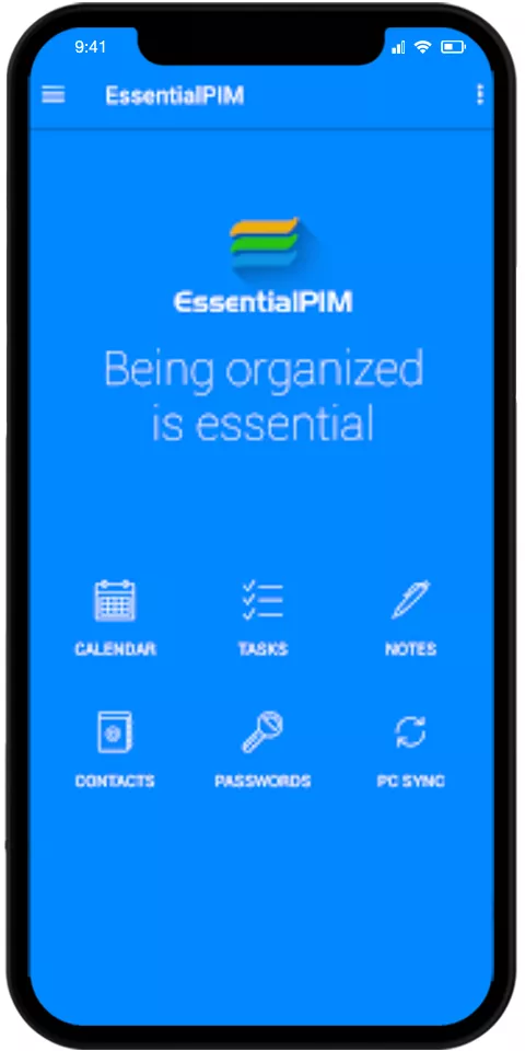 EssentialPIM Mobile promo