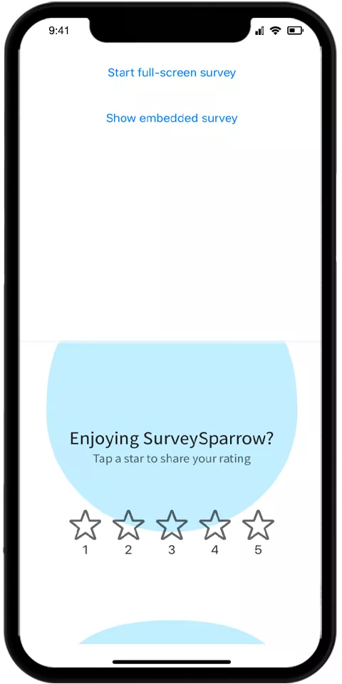 SurveySparrow Mobile promo